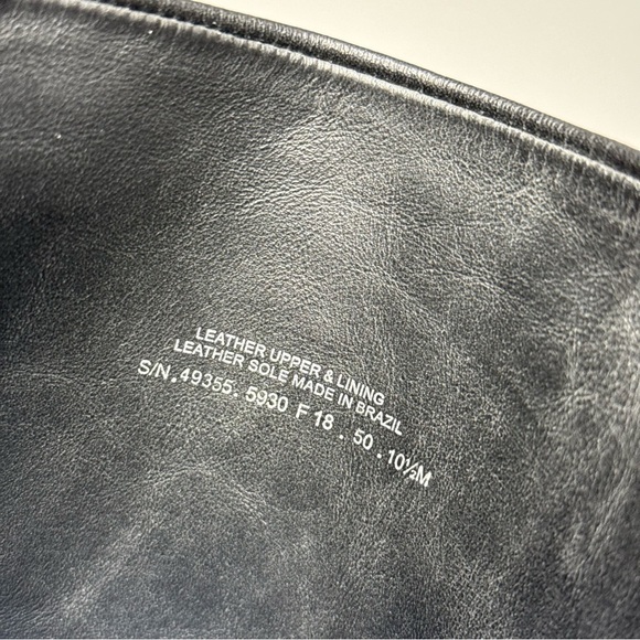 Tory Burch Black Leather Heeled Tall Boot 10 1/2 M - Picture 14 of 16